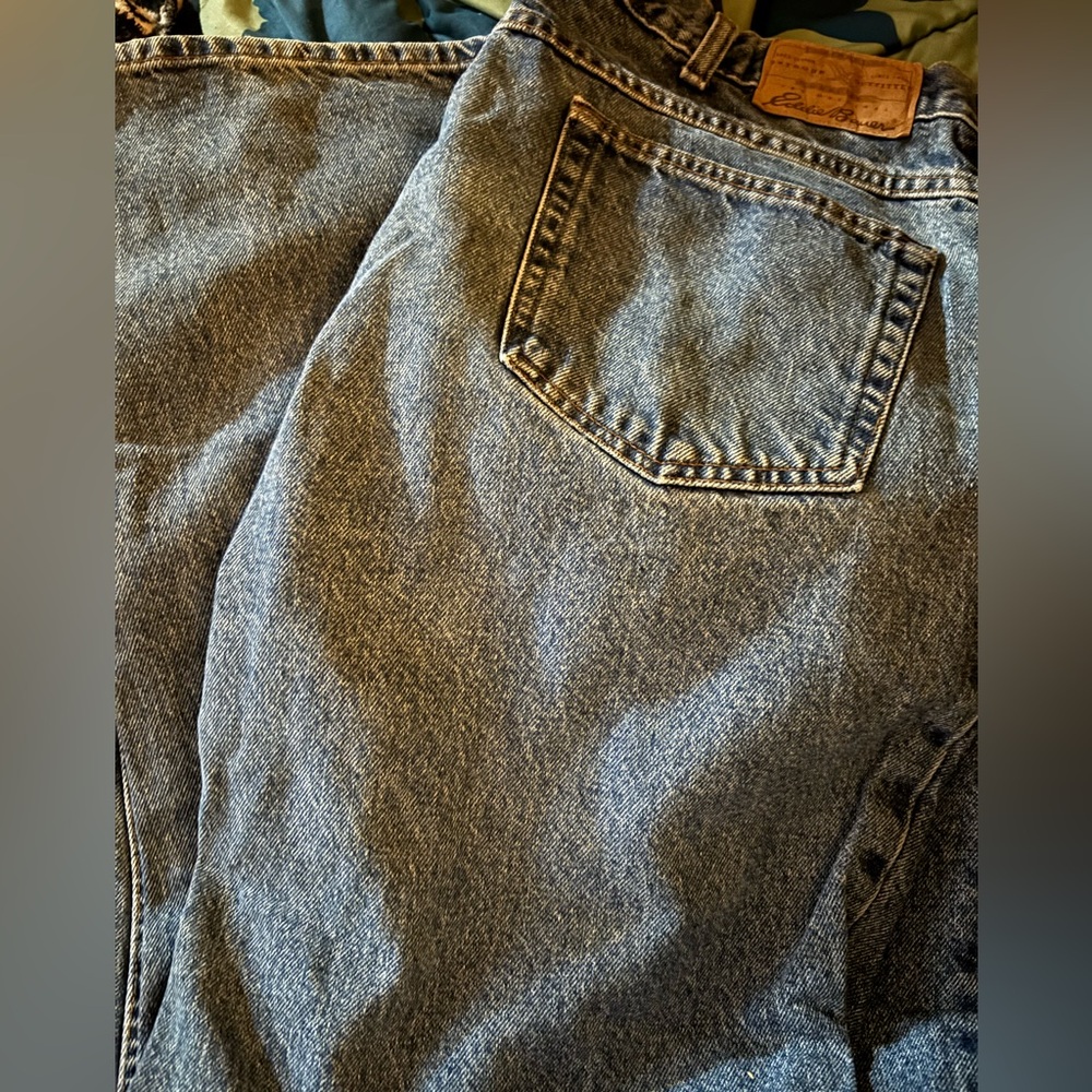 Eddie Baurer Relaxed Fit Blue Denim Jeans
